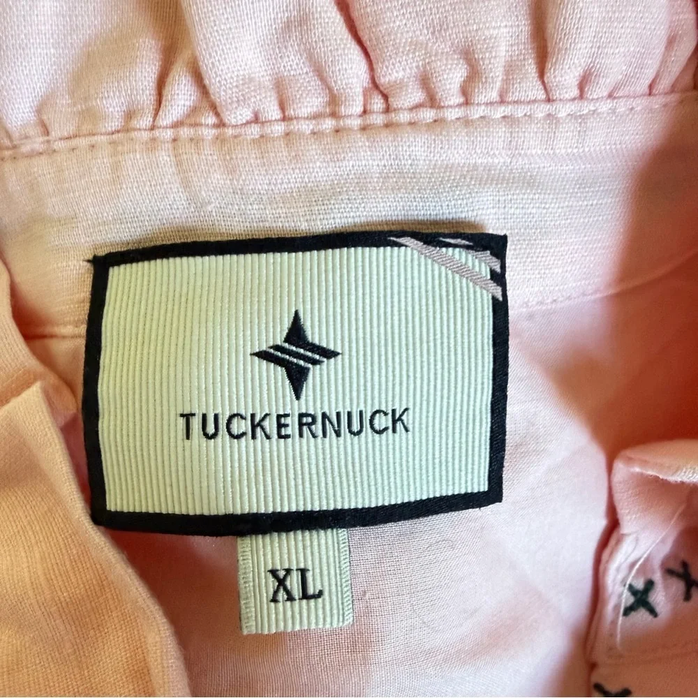 Tuckernuck Bermuda Pink Palmerston Mini Dress Size XL 41341 - Picture 8 of 11